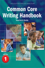 Writing Handbook Teacher's Guide Grade 1-9780547865867